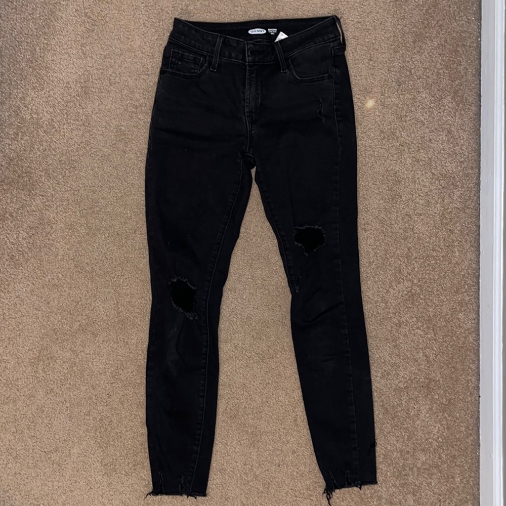 Old Navy Rockstar Super Skinny Ankle Jeans